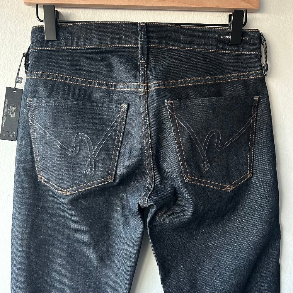 Citizens of Humanity Ava Low Rise Straight Leg Jeans Size 25 Women's NWT - Picture 5 of 10